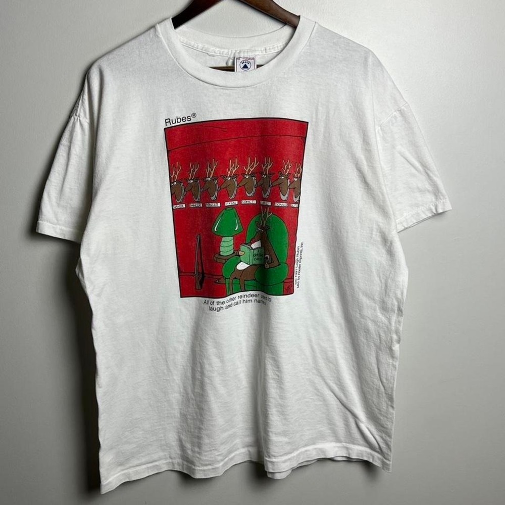Vintage Evil Rudolph Reindeer Tee